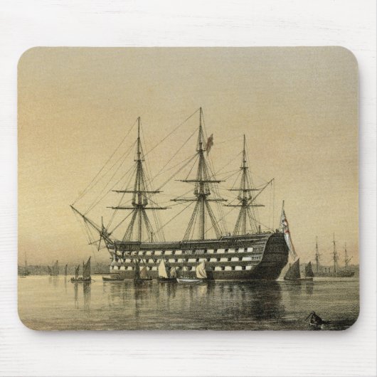 HMS Victory Mouse Mat Muismat (Voorkant)