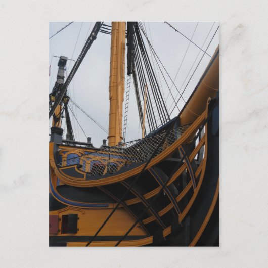 HMS VICTORY - PORTSMOUTH - UK - NELSON'S WARSHIP BRIEFKAART (Voorkant)