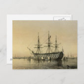 HMS Victory Post Card Briefkaart (Voorkant / Achterkant)