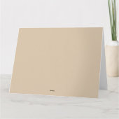 HMS Victory - Scheepsblauwdruk Plannen SD Bedankkaart (Achterkant)