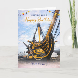 HMS Victory Verjaardagskaart Kaart