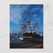 HMS Warrior", Portsmouth, Engeland Briefkaart (Voorkant)