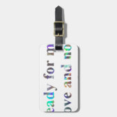 hmu bagagelabel (Voorkant verticaal)