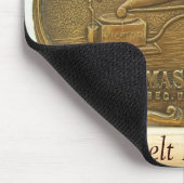 HMV, VICTOR, Belt Buckle. Muismat (Hoek)
