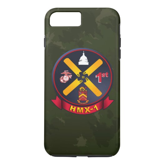 HMX-1 "Marine One" Dark Green Camo Case-Mate iPhone Case (Achterkant)