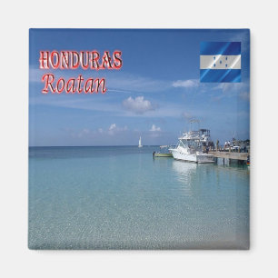 HN - Honduras - Roatan - West bay Magneet