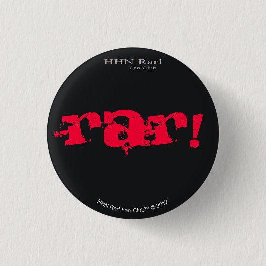 HN Rar. 1-inch zwarte Button (Voorkant)