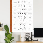 HN Workout-Poster - Groot Poster (Thuiskantoor)