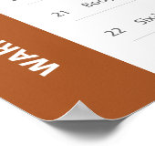 HN Workout-Poster - Groot Poster (Hoek)