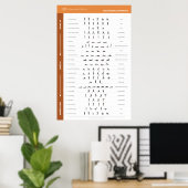 HN Workout-Poster - Middelgroot Poster (Thuiskantoor)