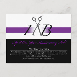 HNB Heather Bartell Salon Briefkaarten