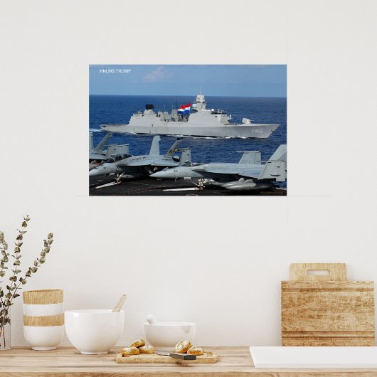 HNLMS-tromp (F-803) Poster (Keuken)
