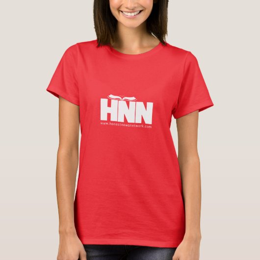 HNN Women's American Apparel Fine Jersey T-Shirt (Voorkant)