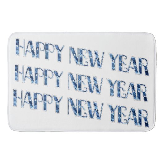 HNY-Blue Diamond Bath Mat (Voorkant)