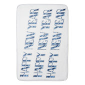 HNY-Blue Diamond Bath Mat (Voorkant Verticaal)