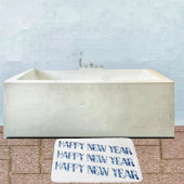 HNY-Blue Diamond Bath Mat