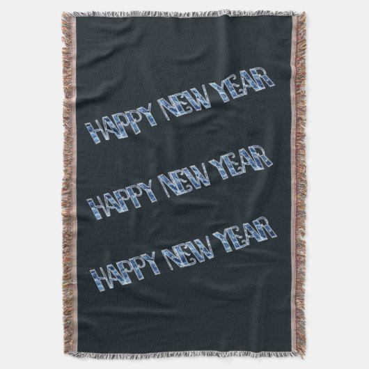 HNY-Blue Diamond Deken (Voorkant Verticaal)