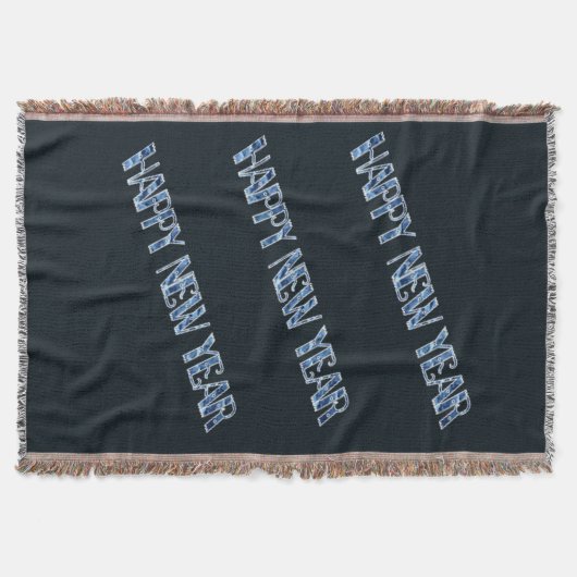 HNY-Blue Diamond Deken (Voorkant)