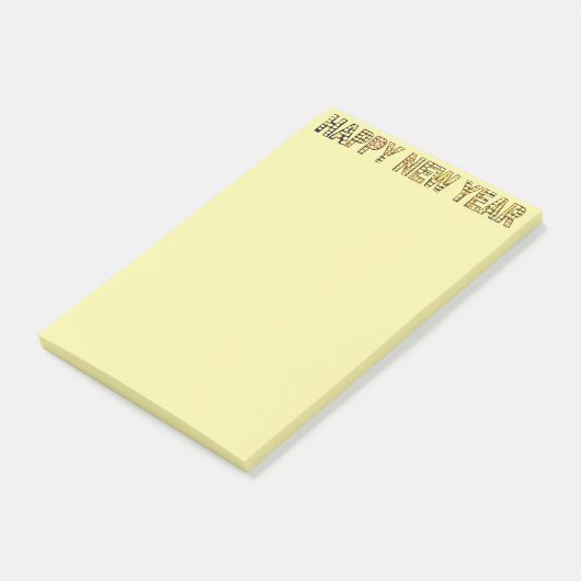 HNY-Geel-Gld Post-it® Notes (Schuin)