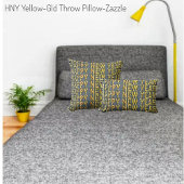 HNY Geel-Goud Sierkussen