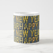 HNY Yellow-Gld  Grote Koffiekop (Voorkant)