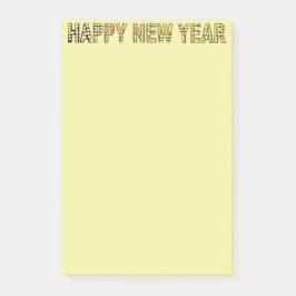 HNY-Yellow-Gld Post-it® Notes