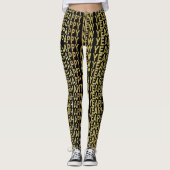HNY-Yellow Gold Leggings (Voorkant)