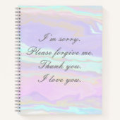 Hoʻoponopono Inspirerend Notitieboek (Voorkant)