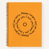 Hoʻoponopono reflecties Notitieboek (Voorkant)