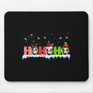 Ho3 Funny Xmas Rendier Santa Elf Volleybal Playe Muismat