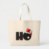Ho3 Ho Cubed Ho Ho Ho Grote Tote Bag (Voorkant)