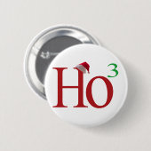 Ho3 (Ho Ho Ho) Ronde Button 5,7 Cm (Voorkant /achterkant)