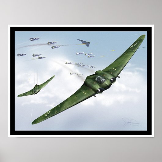 Ho 229 Attack! Poster (Voorkant)