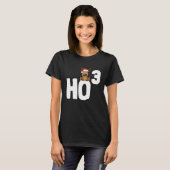 Ho 3 Cubed Christmas Ho Ho Math Teacher   Ho3 T-shirt (Voorkant volledig)