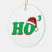 Ho 3-kerstHumor Keramisch Ornament (Links)