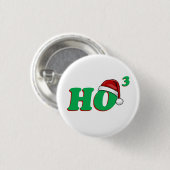 Ho 3-kerstHumor Ronde Button 3,2 Cm (Voorkant /achterkant)