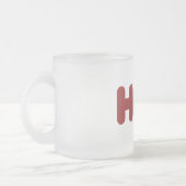 Ho 3 Nerdy grappige kerst Matglas Koffiemok (Links)