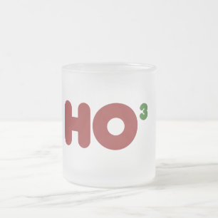 Ho 3 Nerdy grappige kerst Matglas Koffiemok
