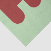 Ho 3 Nerdy grappige kerst Tissuepapier (Detail)