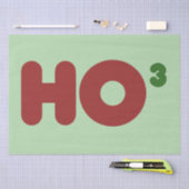 Ho 3 Nerdy grappige kerst Tissuepapier (Craft)