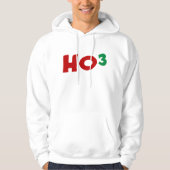 Ho 3 Speelse Kerstmis Hoodie (Voorkant)