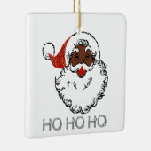 ho black santa keramisch ornament (Rechts)
