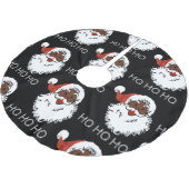 ho black santa kerstboom rok (Gekanteld)