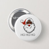 ho black santa ronde button 5,7 cm (Voorkant /achterkant)