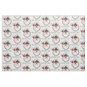 ho black santa stof (Fat Quarter)