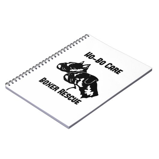 Ho-Bo-zorgboxerredding Notitieboek (Linkerzijde)