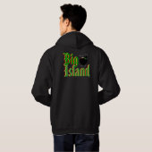Ho Brah, Big Island Bomb "Irie" Hood Sweater (Achterkant volledig)