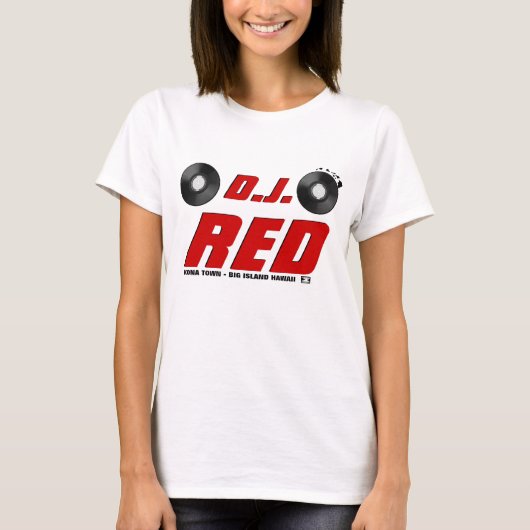 Ho Brah..........D.J. RED Official Vrouw Tank (Voorkant)