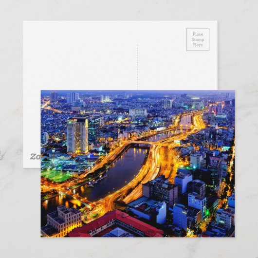 Ho Chi Minh City Briefkaart (Voorkant / Achterkant)