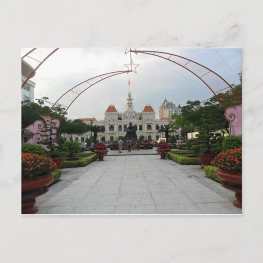 Ho Chi Minh City Hall, Vietnam Briefkaart (Voorkant)
